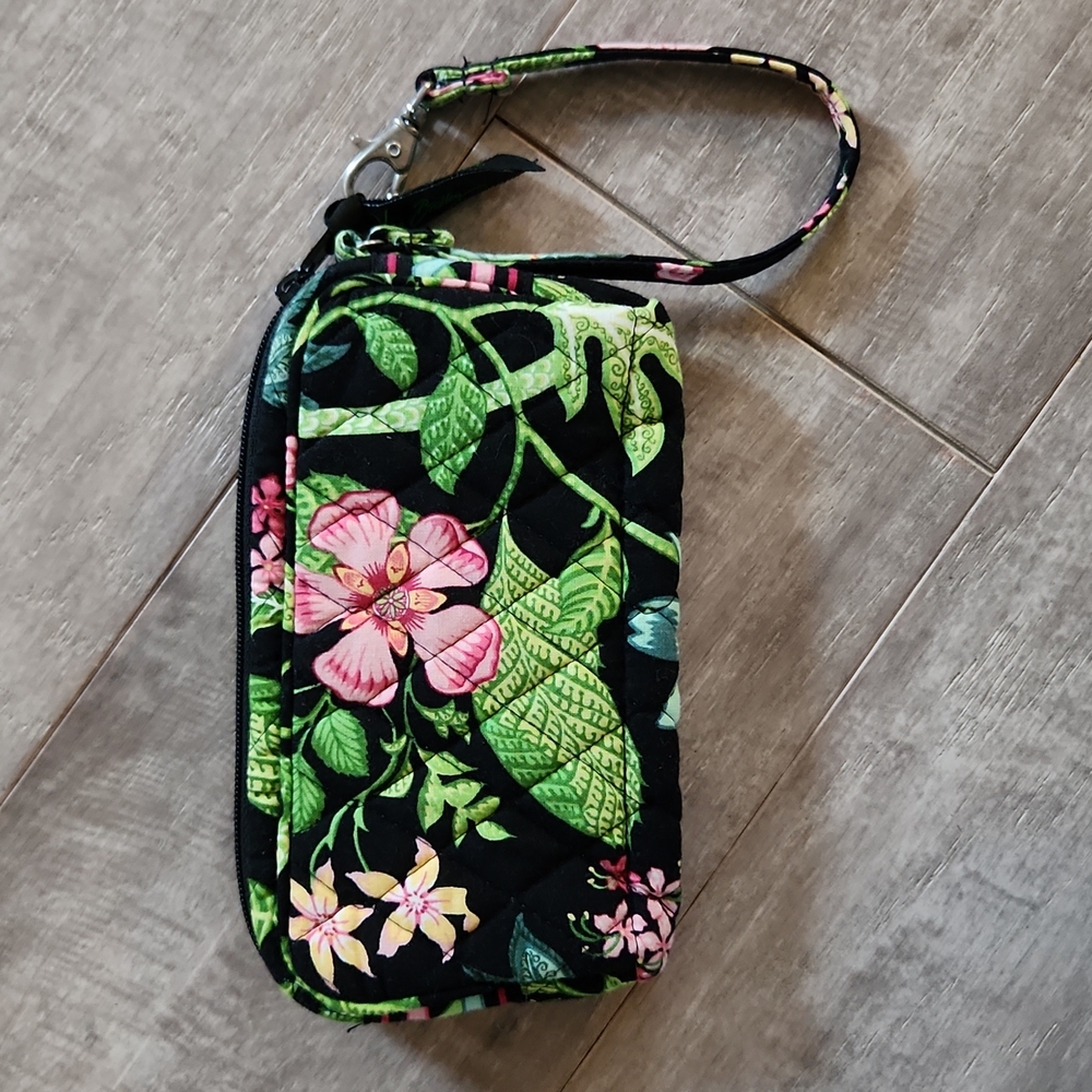 Vera Bradley Floral Wristlet